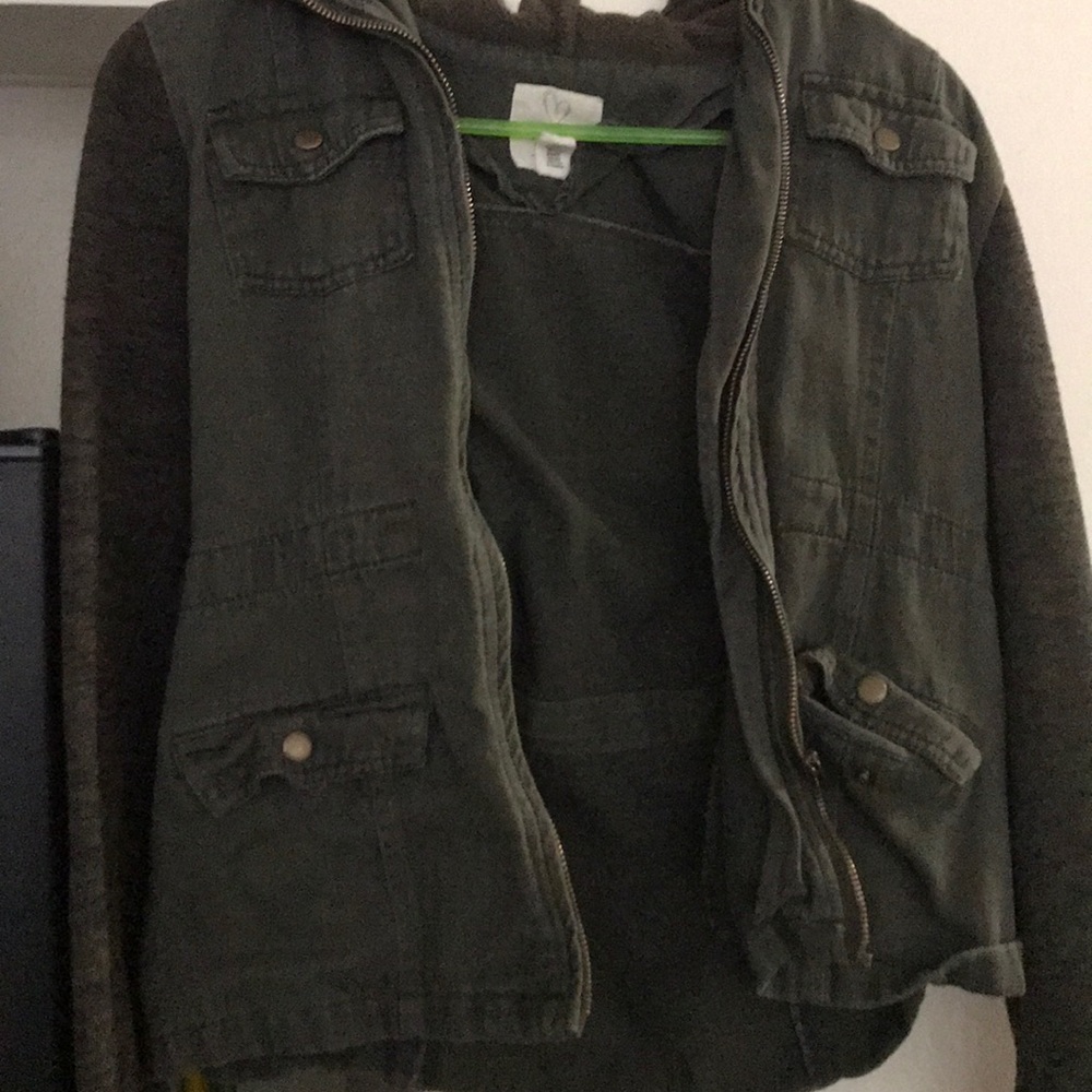 Camo green hoodie